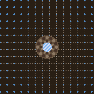 Zen Circuit visual motif: neurodivergent pattern networks